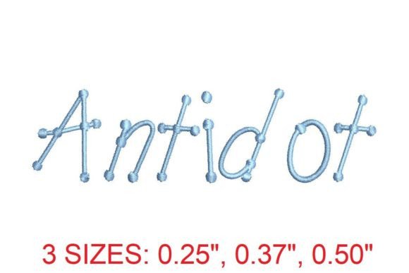 Antidot Font: A Practical Review for Etsy & Small Shop Embroidery Sellers