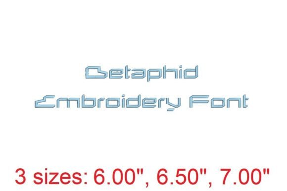 Betaphid Embroidery Font: A Designer’s Holiday Season Pick
