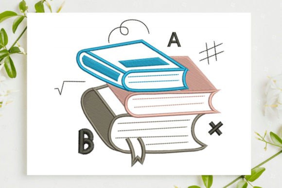 Books: Embroidery Design for Literary Gifts