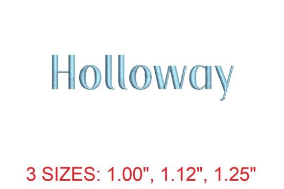Holloway Font: An Embroidery Seller’s Review