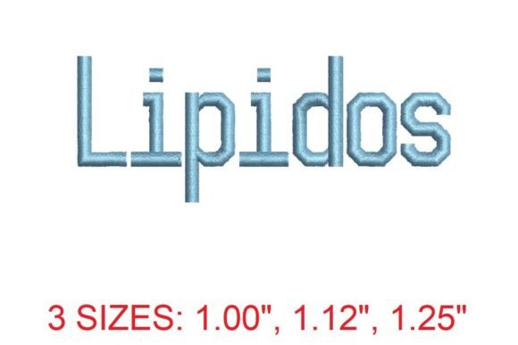 Lipidos Font Review: Stitch Quality for Gifts