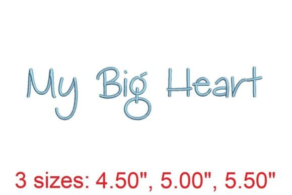 My Big Heart Embroidery Font: A Seller’s Honest Review