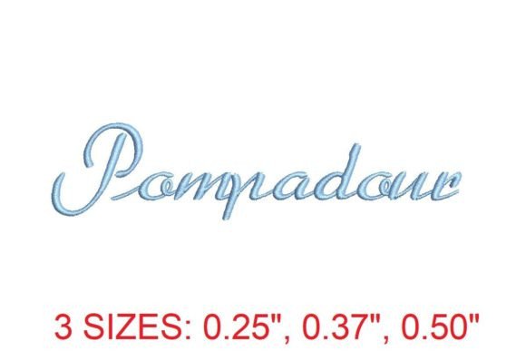 Pompadour Embroidery Font: A Designer’s Seasonal Review