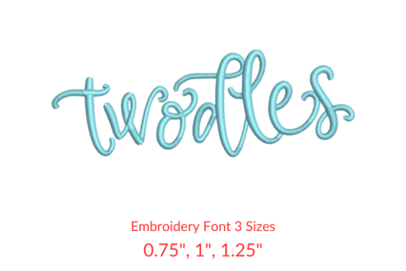 Twodles Font: A Designer’s Review for Personalized Embroidery Gifts