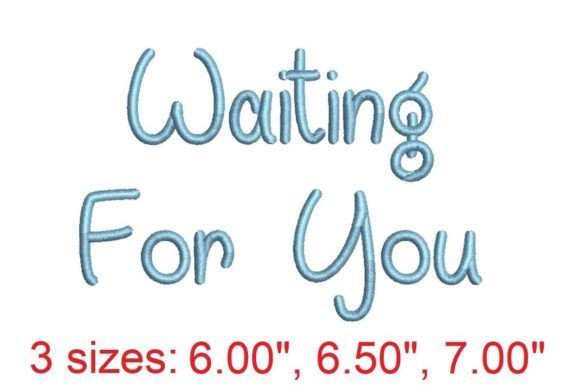 Waiting for You Embroidery Font: A Designer’s Seasonal Review
